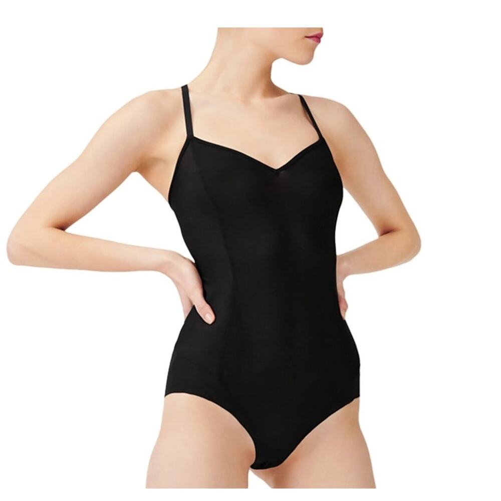 Item m6  Mesh Body Suits sculpting Black Small